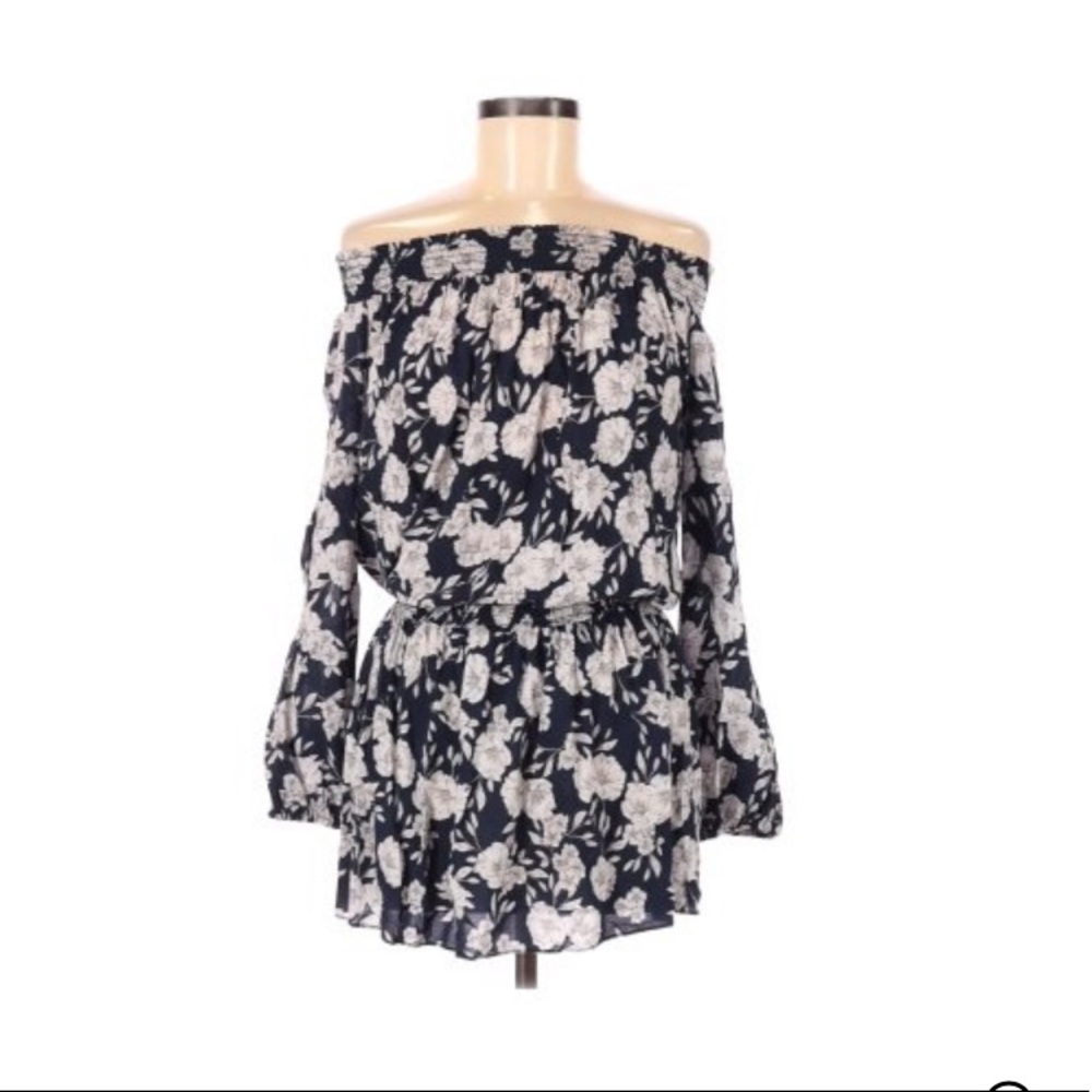 Intermix floral off the shoulder dress